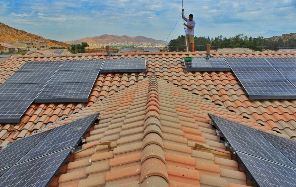 Roof Tiles & Solar Panel Cleaning